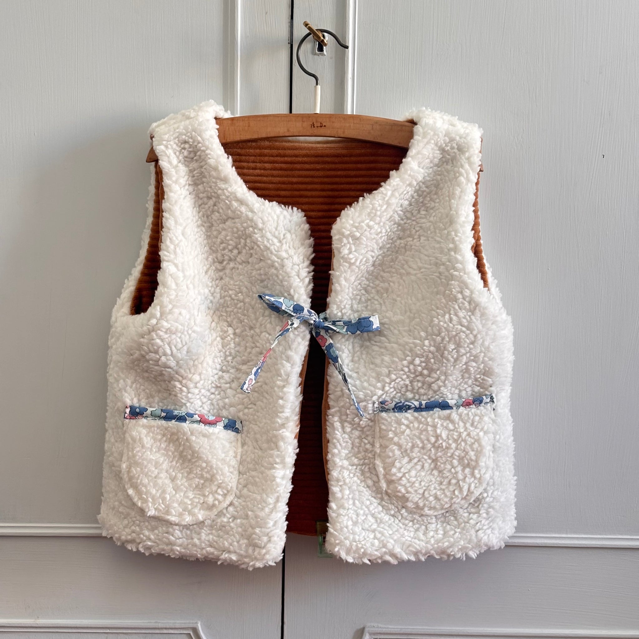 GILET TEDDY reversibile