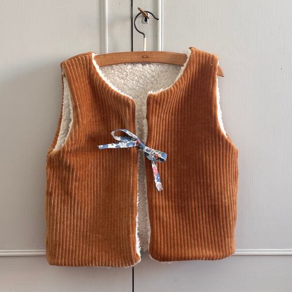GILET TEDDY reversibile